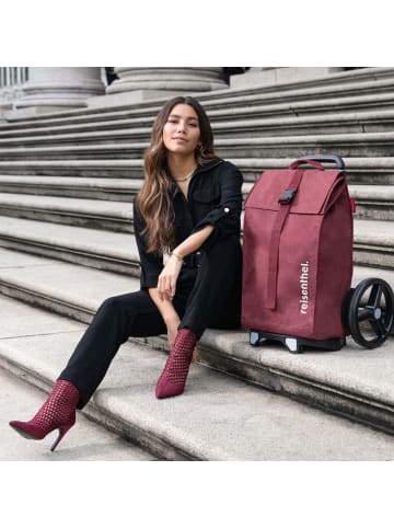 Reisenthel citycruiser - Einkaufstrolley 55 cm (twist maroon) in twist maroon