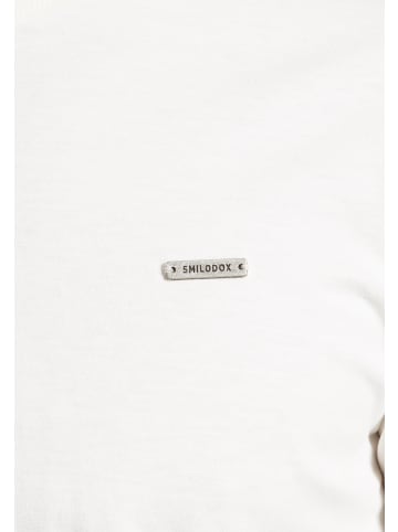 SMILODOX T-Shirt Ilyas in Creme