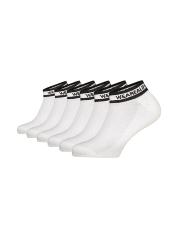alife and kickin Sneakersocken, Socken 6 PACK - BayaAK in brilliant white
