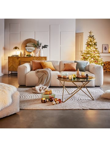 Butlers Dekokissen COTTON VELVET in Gelb