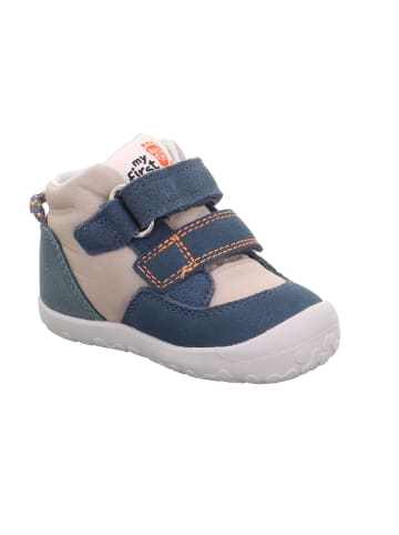 superfit Ankle Boot FLUMMI in Blau/Beige