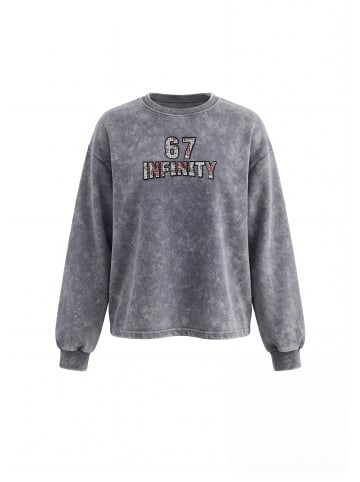 IZIA Women Sweatshirt in Grey