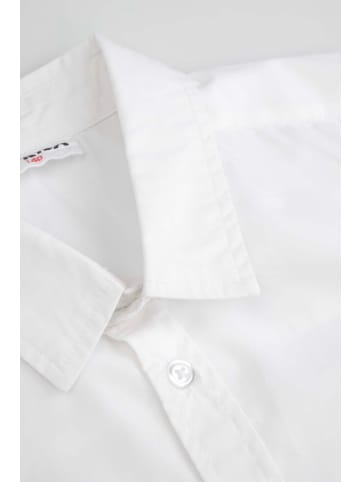 MOKIDA Langarmhemd in weiß