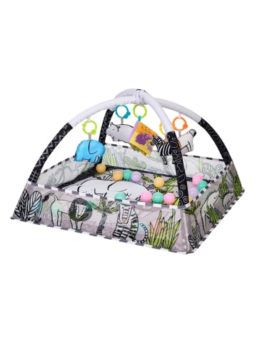 Kikkaboo Spielbogen Krabbeldecke 2 in 1 in grau