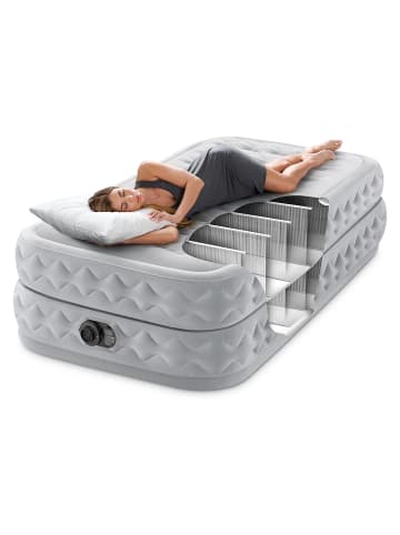 Intex Luftbett - DuraBeam Supreme Twin 99x191x51cm in grau