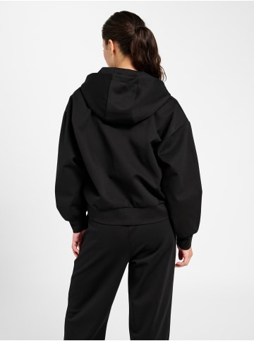 Hummel Reißverschluss Kapuzenpullover Hmldefender Multisport Damen in BLACK