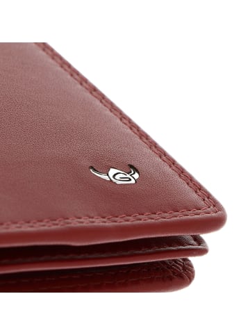Golden Head Polo Geldbörse RFID Leder 11,5 cm in rot