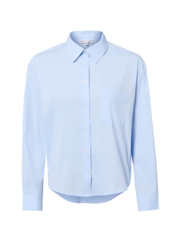 Marie Lund Hemdbluse Medina in hellblau