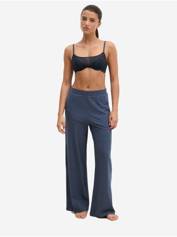 Marc O'Polo Pyjamahose Loungewear-Styles in dark blue melange