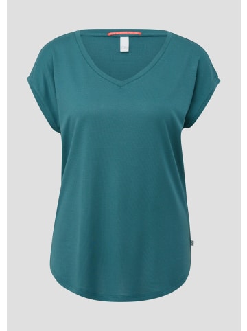 QS T-Shirt in 6737_petrol