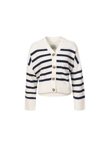 La Martina Strickjacke WCS001 in weiss