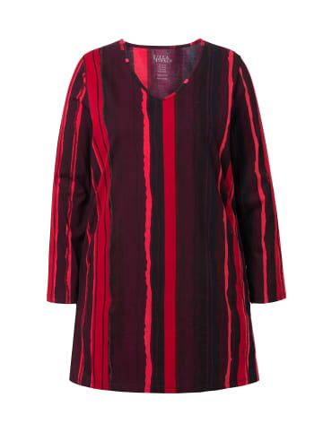 Ulla Popken Longshirt in rubinrot