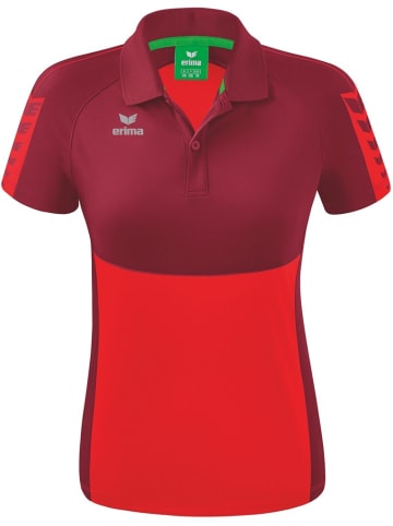 erima Polo "Six Wings Poloshirt" in Rot