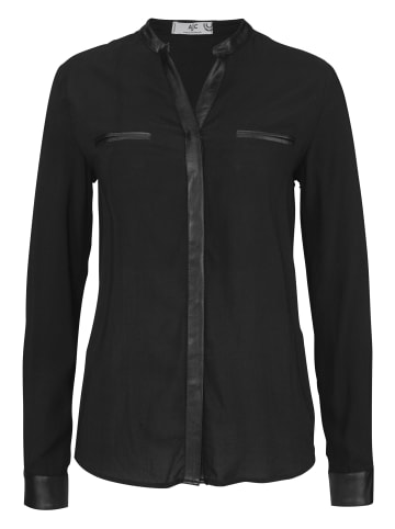 AJC Hemdbluse in schwarz