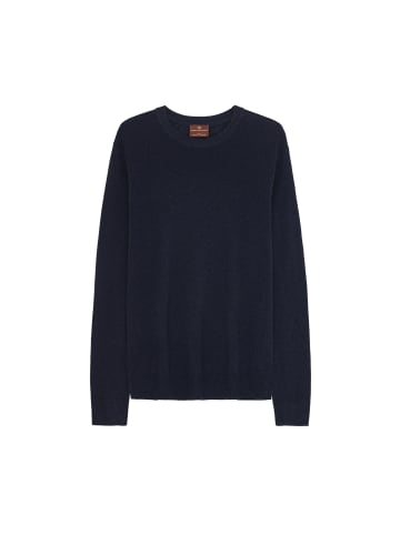 DANISH ENDURANCE Rundhalspullover Premium Knit Pullover in marineblau