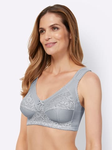 WITT WEIDEN Entlastungs-BH ohne Bügel in silberfarben