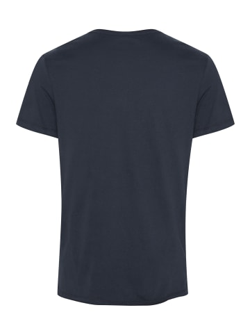BLEND Einfarbiges Rundhals T-Shirt 2er Stück Set BHNOEL in Blau-2
