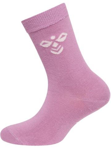 Hummel Crew Socken Sutton 3-Pack Kinder in WINSOME ORCHID