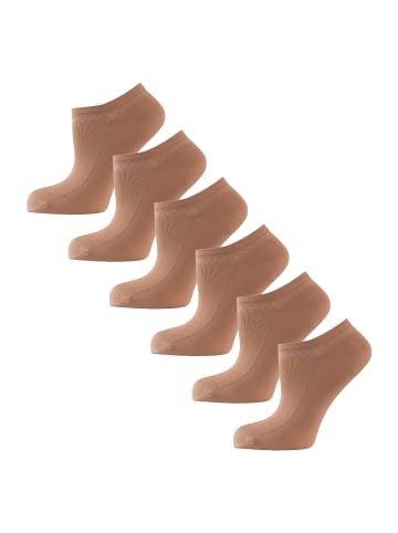 Nur Die  Sneakersocken Schuhsöckchen in Amber