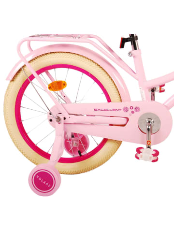 Volare Kinderfahrrad Excellent für Mädchen 18 Zoll Kinderrad in Pink 4 Jahre