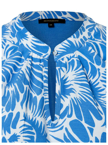 More & More Blusenshirt in big twotone pattern