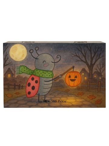 Mr. & Mrs. Panda Holzkiste Smörle Laterne Design ohne Spruch in Weiß