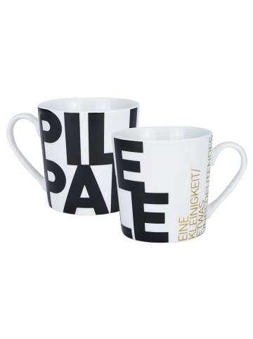 Geda Labels Tasse Pillepalle in Weiß - 350 ml