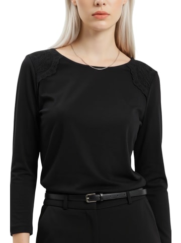 Alexa Dash Blouse in Schwarz