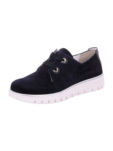 Semler Komfort Schnürschuhe in Blau