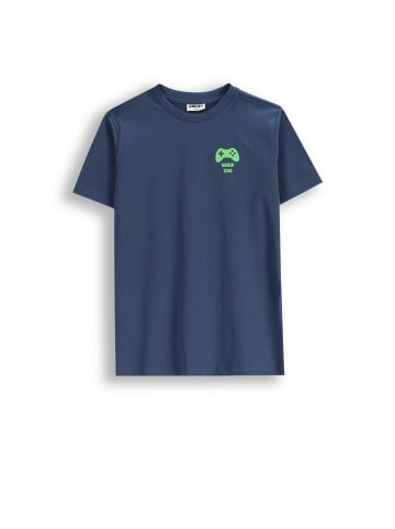 MOKIDA T-shirt mit kurzen Ärmeln in dunkelblau