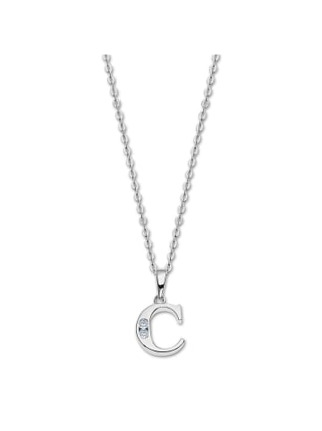 LOTUS silver Anhänger Silber 925 Sterling Silber Buchstabe C Halsketten