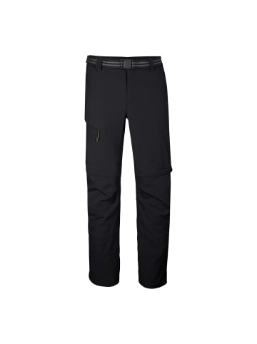Killtec Zip Off Wanderhose für Herren in Kurzgröße in Schwarz