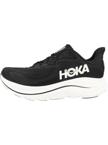 HOKA Laufschuhe Clifton 10 WIDE in schwarz