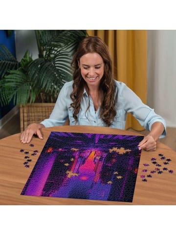Ravensburger Ravensburger Puzzle 1.000 Teile New York in Neon in bunt