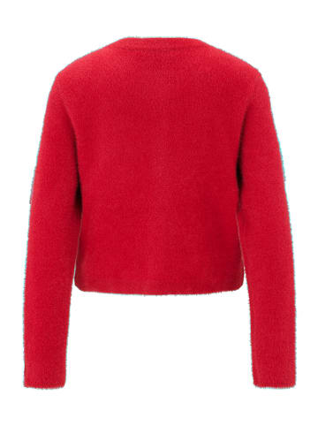 Betty Barclay Casual-Strickjacke mit Knopfleiste in Rot