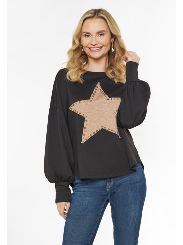 usha FESTIVAL Women Sweatshirt in black