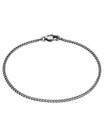 True Rebels Armband Edelstahl gunmetal in gunmetal