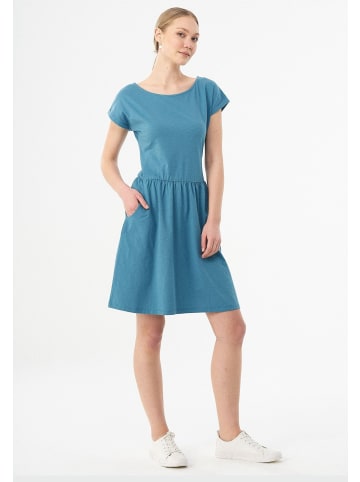 Organication Minikleid "WCASUAL009" in Petrolblau