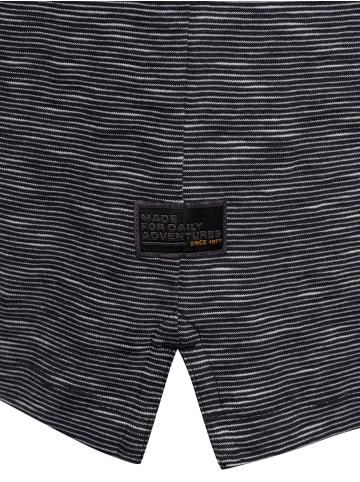 Camel Active T-Shirt in schwarz weiß