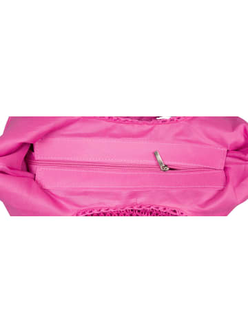 styleBREAKER Basttasche in Pink