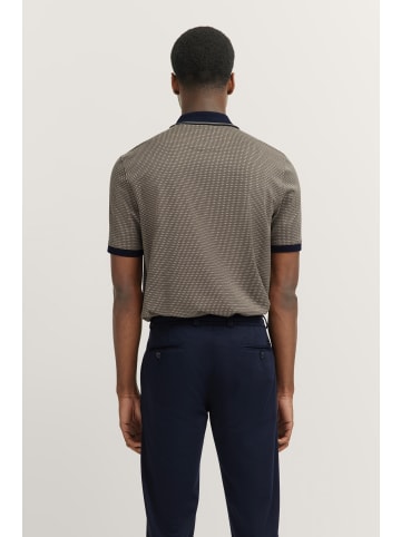 Bugatti Polo Kurzarm in 60-taupe