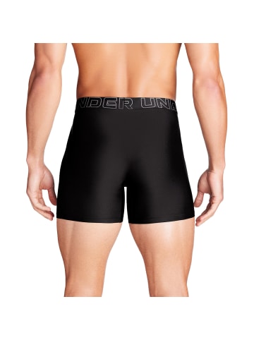 Under Armour Boxershort 6er Pack in Schwarz/Schwarz/Grau