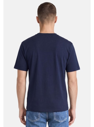 Jack & Jones T-Shirt Cotton Relaxed in Schwarz / dunkelblau