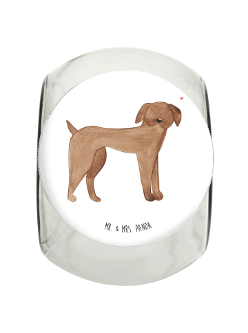 Mr. & Mrs. Panda Dose Hund Dogge ohne Spruch in Weiß