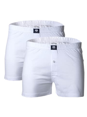 CECEBA Boxershort 2er Pack in Weiß