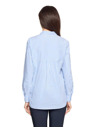 Betty Barclay Bluse in hellblau weiß