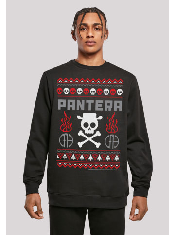 F4NT4STIC Sweatshirt Pantera Weihnachten Christmas in schwarz