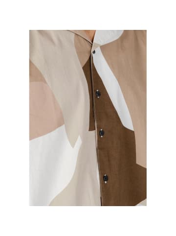 ONLY & SONS Braun Baumwolle Kurzarmhemd