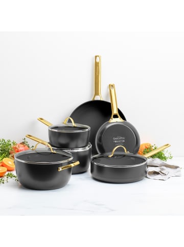 GREENPAN Pfannen-Set Padova Reserve (CC008481-001) in schwarz