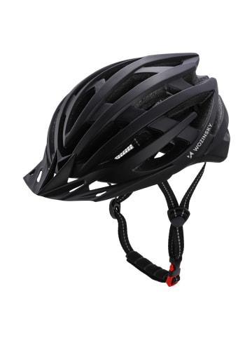 Wozinsky MTB Helm L mit Visier USB Rücklicht
